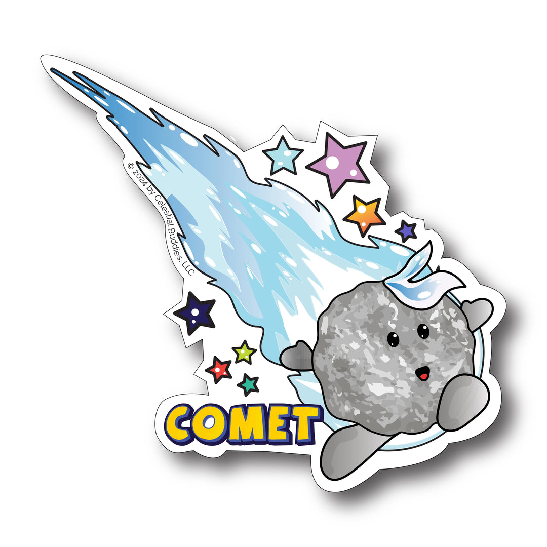 Comet Vinyl Sticker