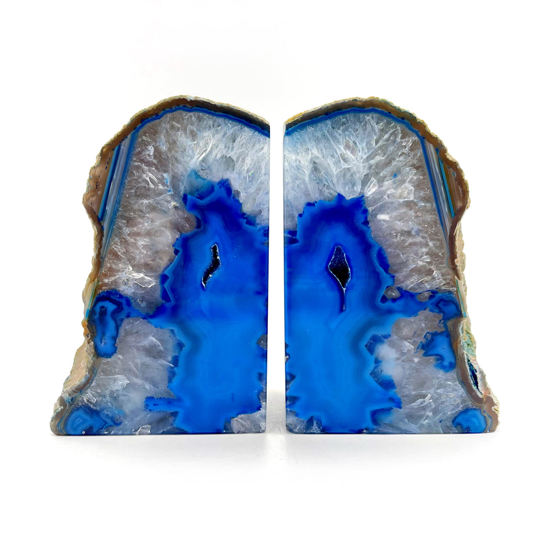 Medium Agate Bookends