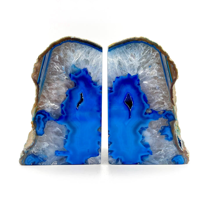 Medium Agate Bookends