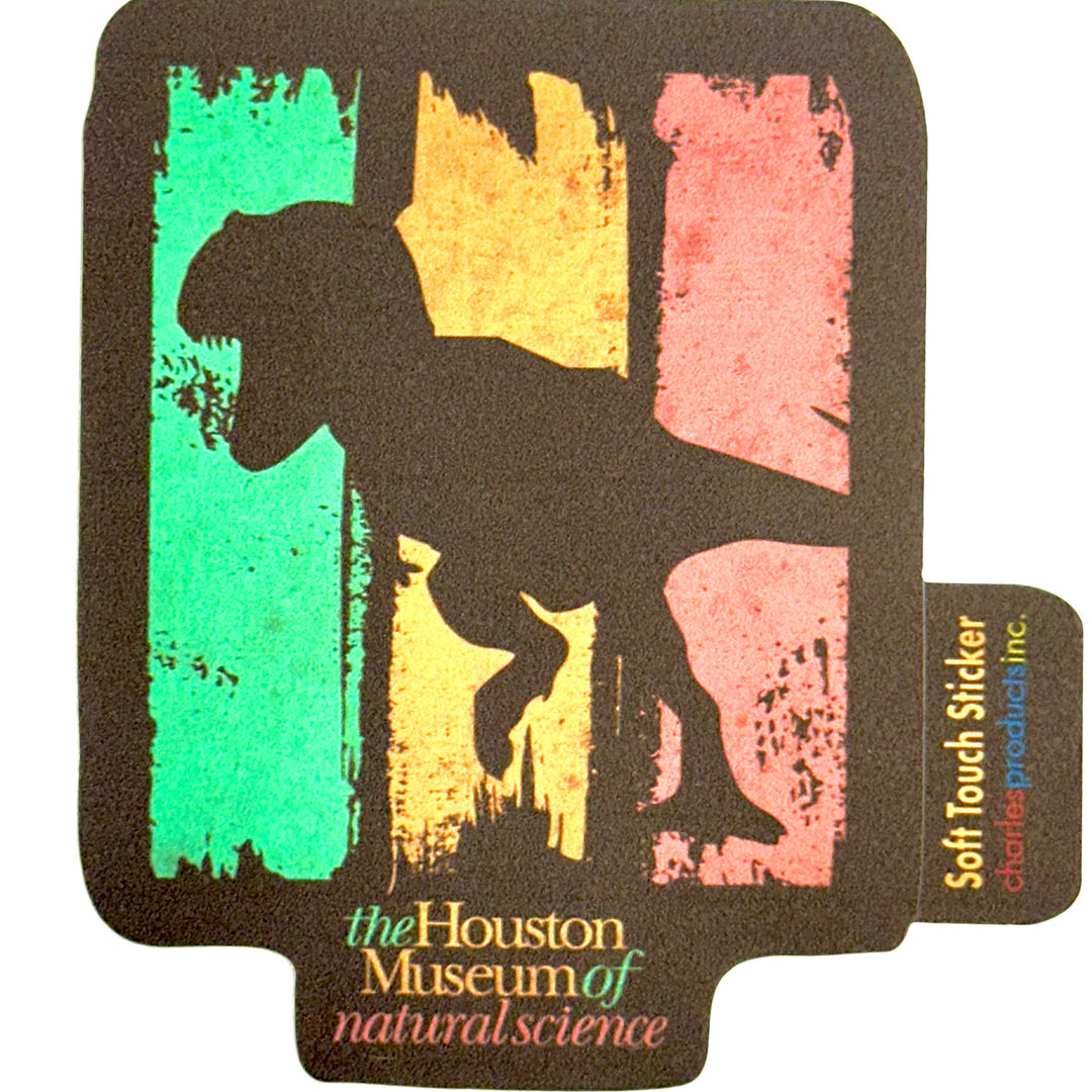 HMNS T. rex Paint Roller Sticker