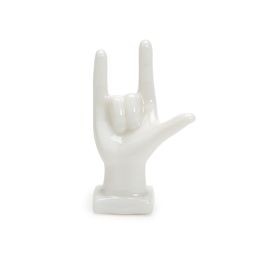 "I Love You" Porcelain Hand