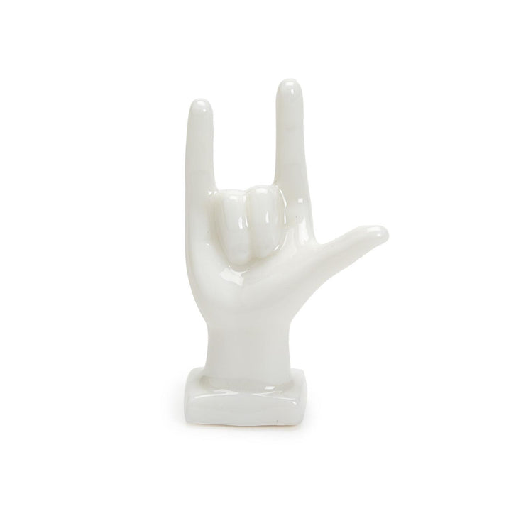 "I Love You" Porcelain Hand