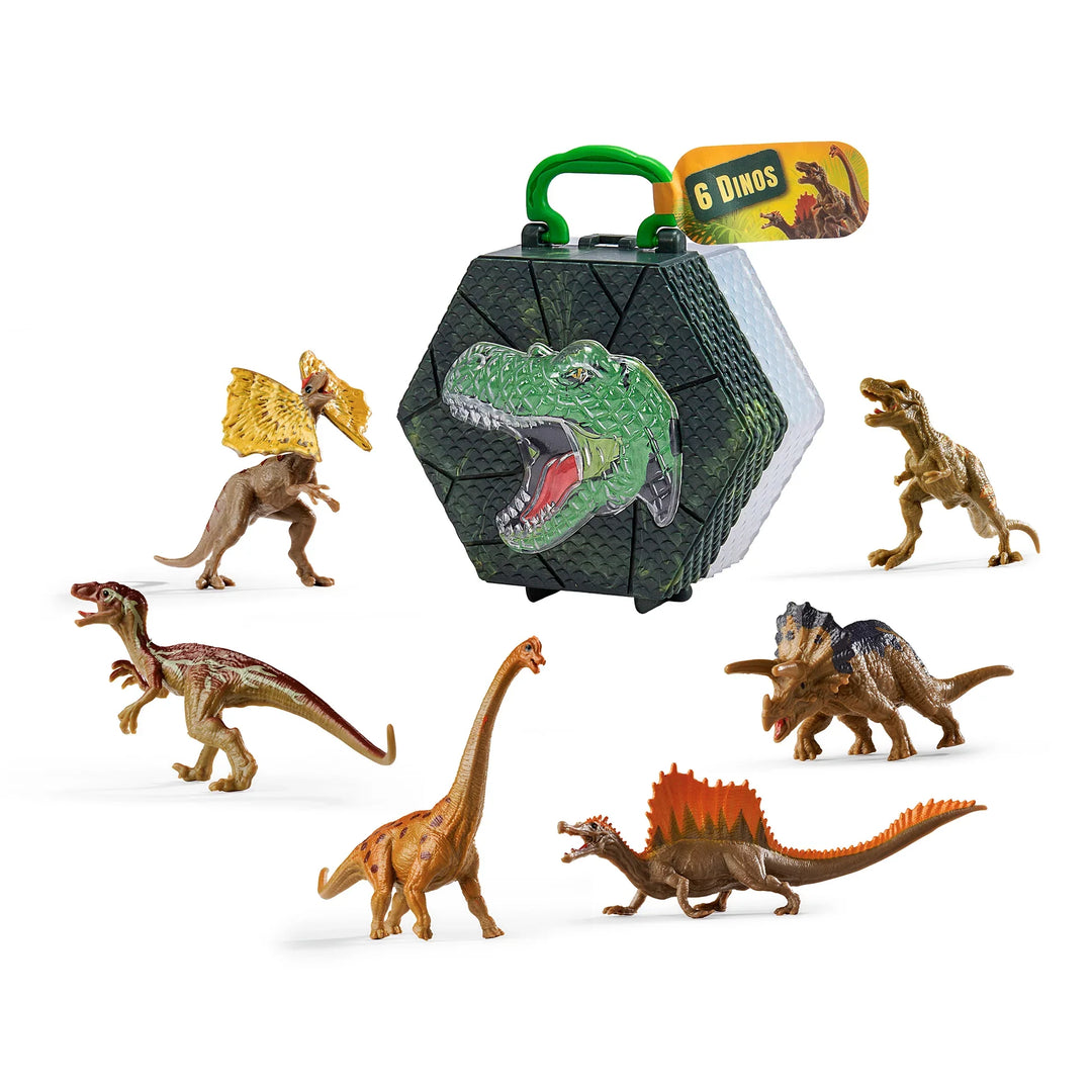 Dinosaurs in Carry Case