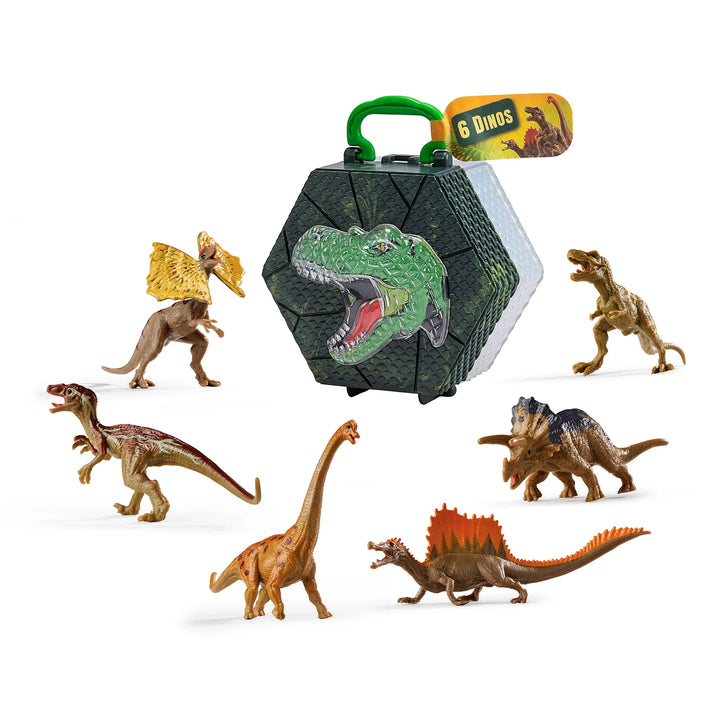 Dinosaurs in Carry Case