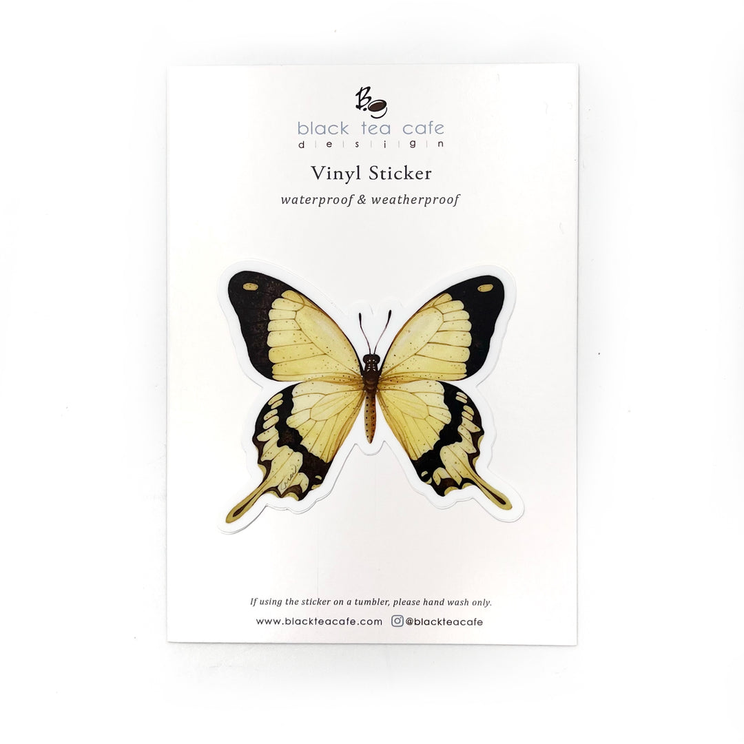 Swallowtail Butterfly Vinyl Sticker