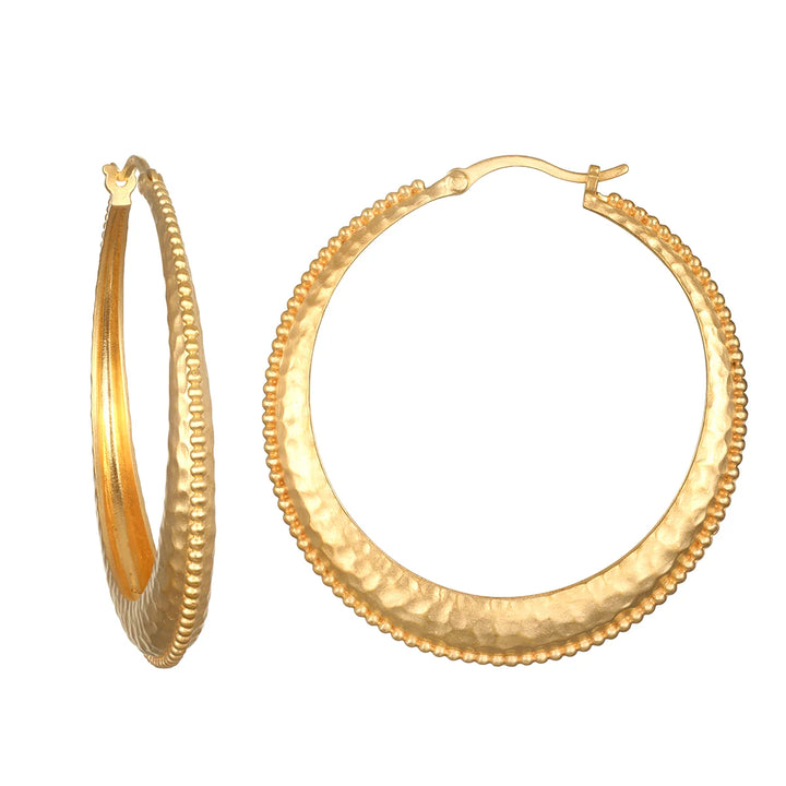 Dot Hoop Earrings