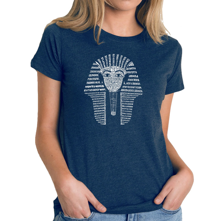 HMNS Blue-Gray King Tut Youth T-Shirt