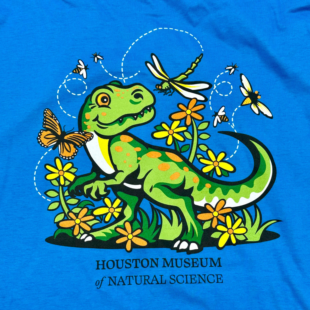 HMNS T. rex & Bugs Adult T-Shirt