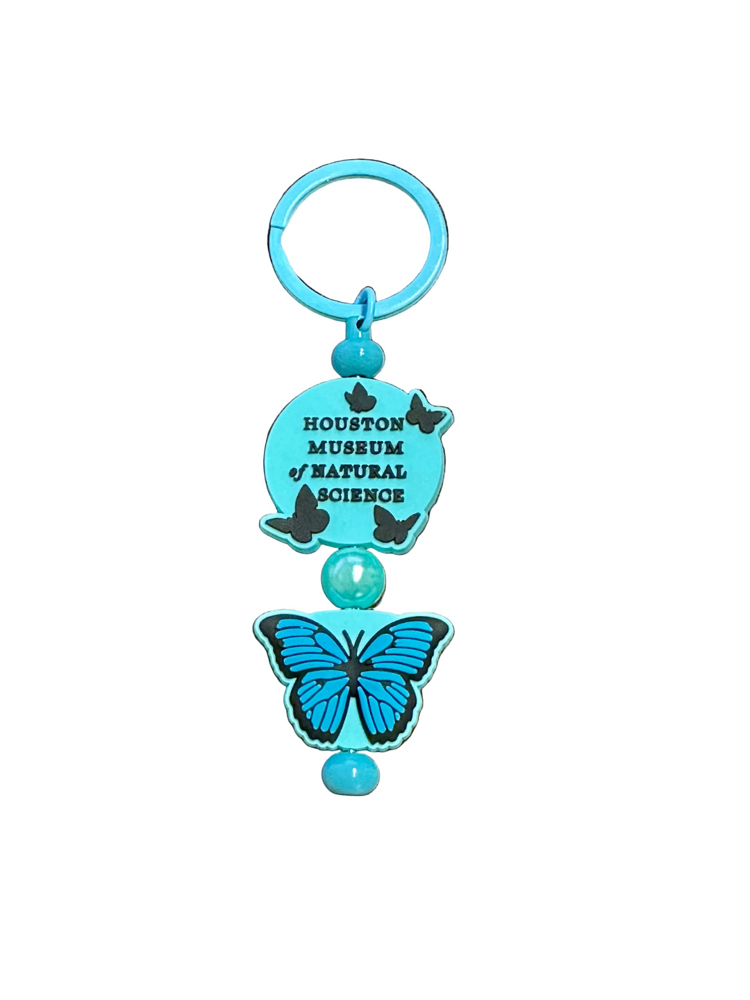 *FINAL SALE* HMNS Butterfly and T. rex Silicone Spinner Keychains