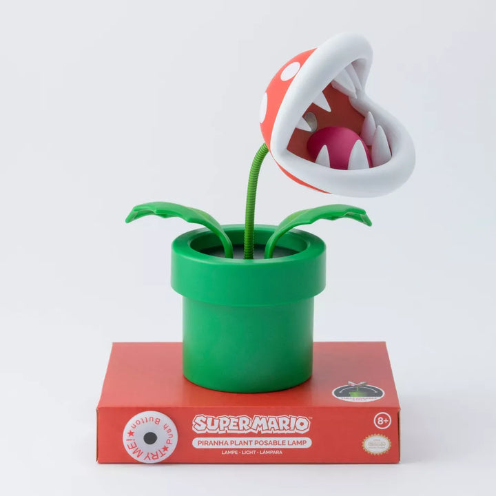 Mini Piranha Plant Posable Lamp