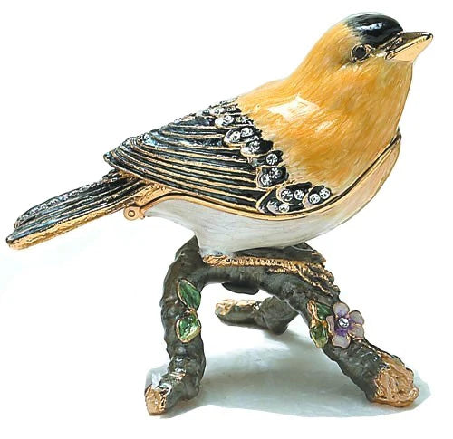 Goldfinch Trinket Box