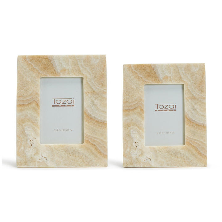 White Onyx Frame, Large