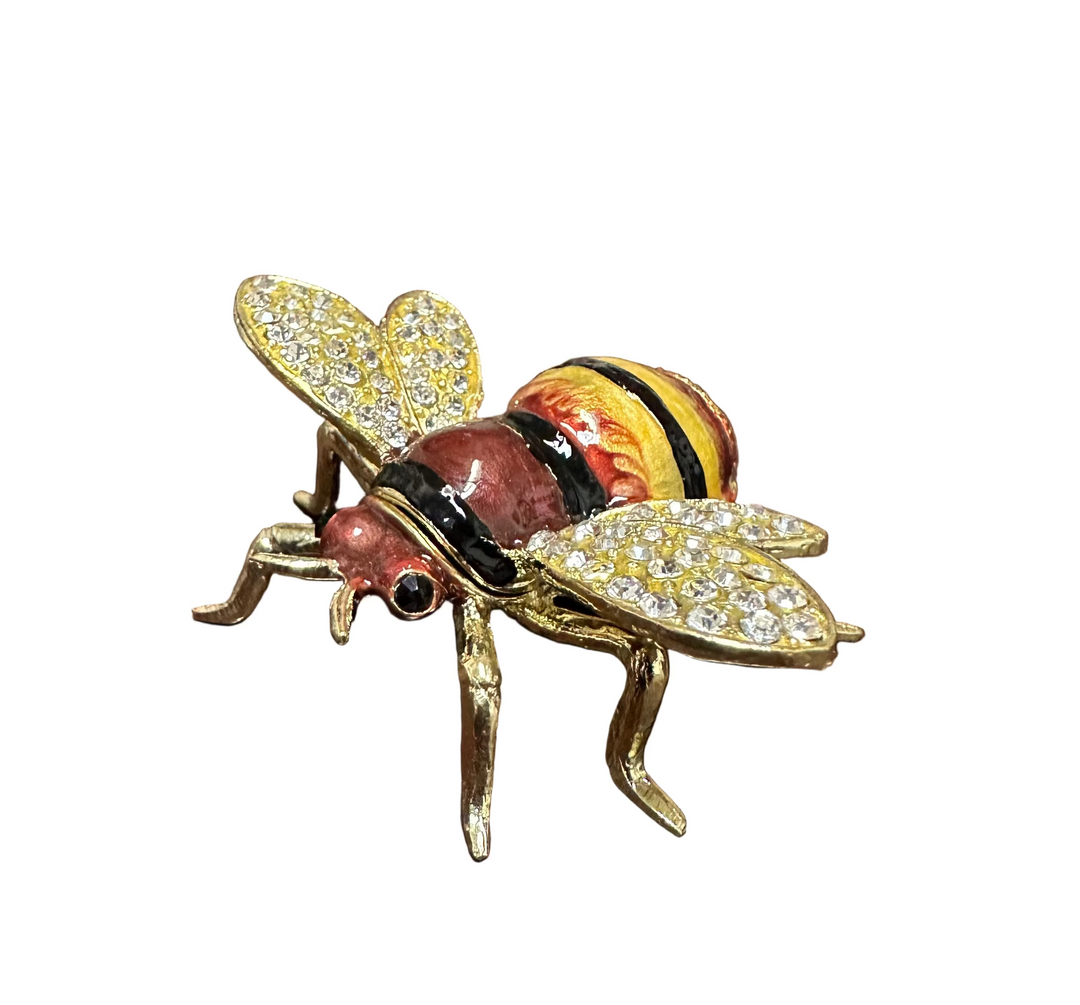 Honey Bee Trinket Box
