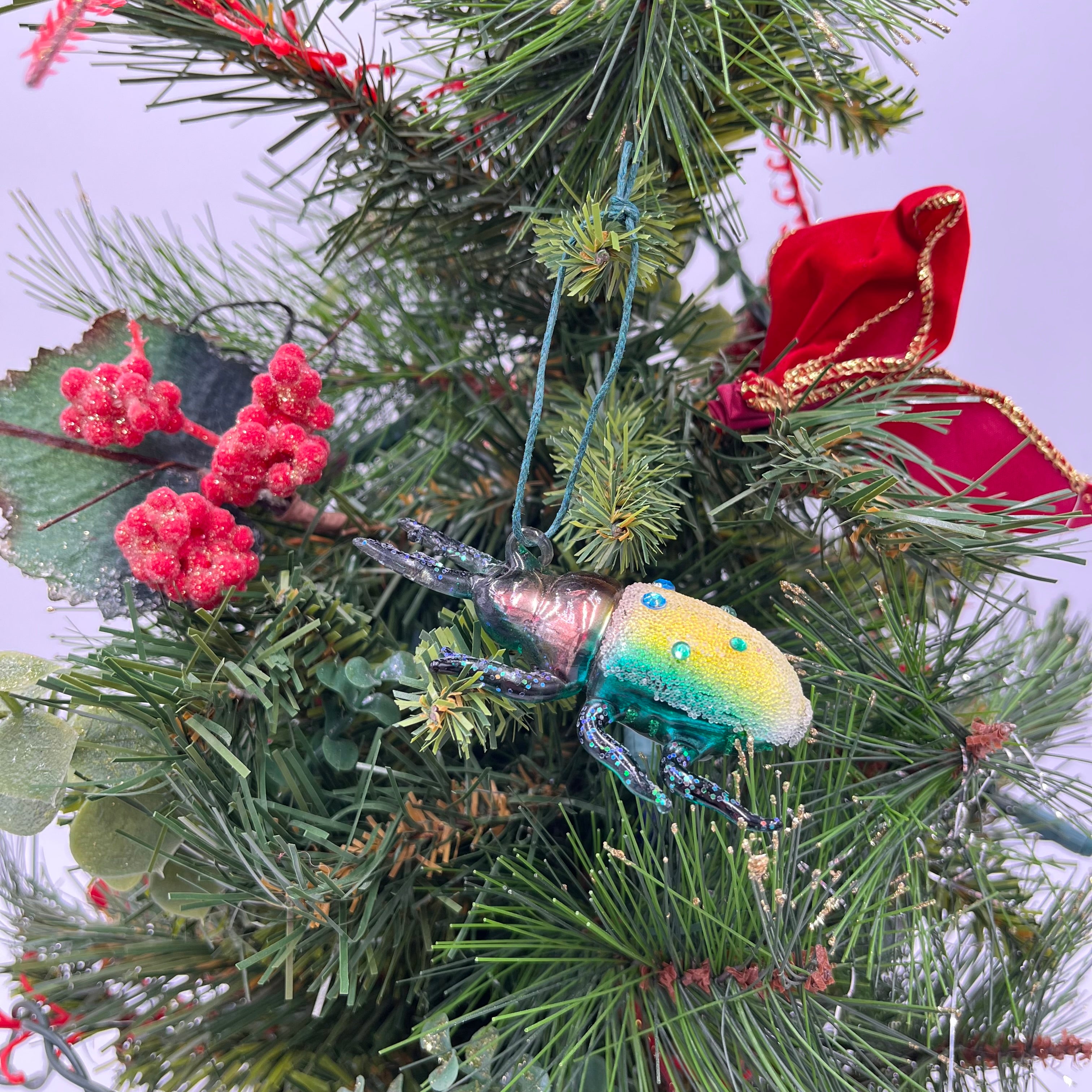 Stag Horn Beetle Ornament
