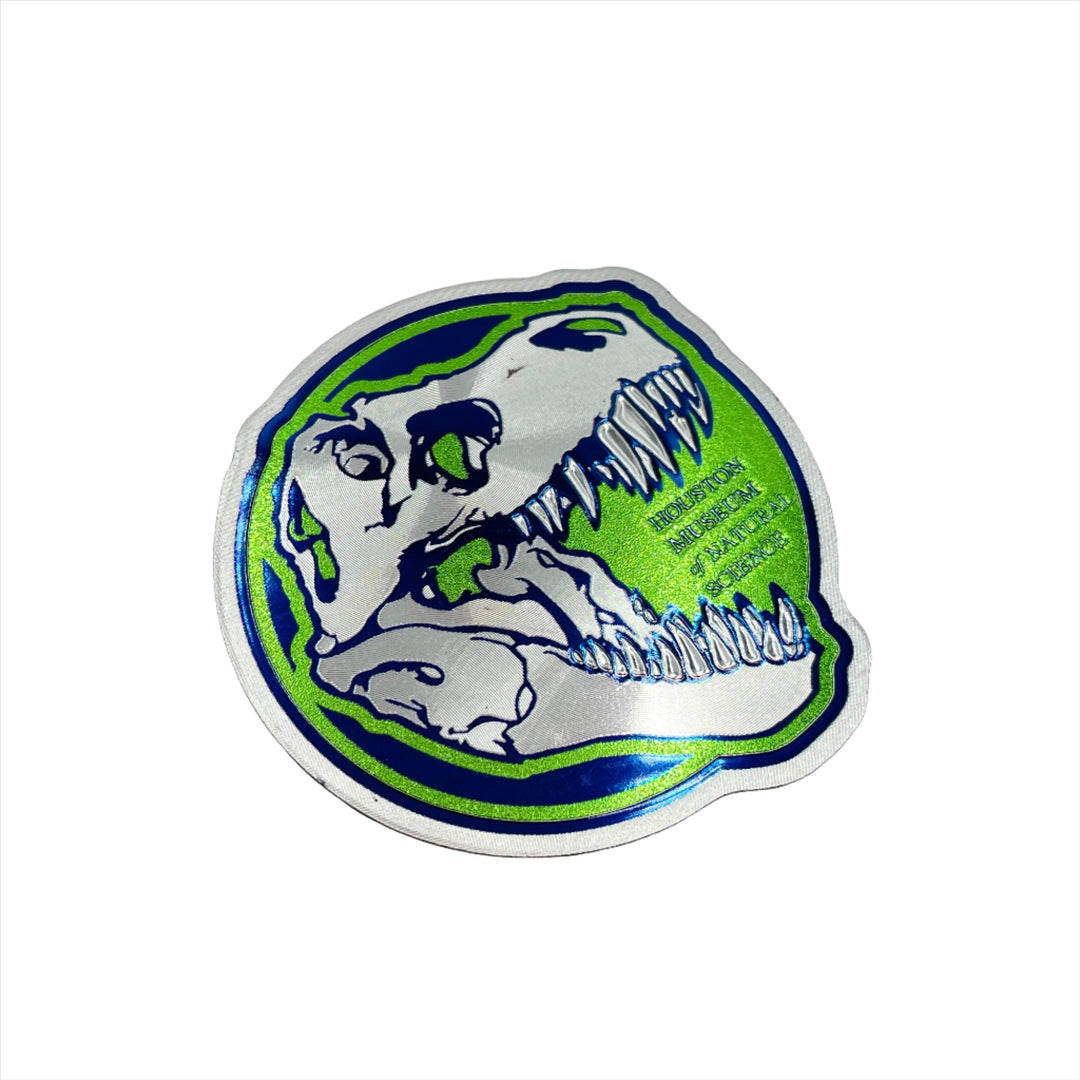 HMNS T. rex Skull Foil Magnet