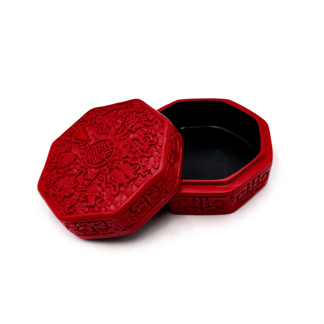 Lucky Cinnabar Box