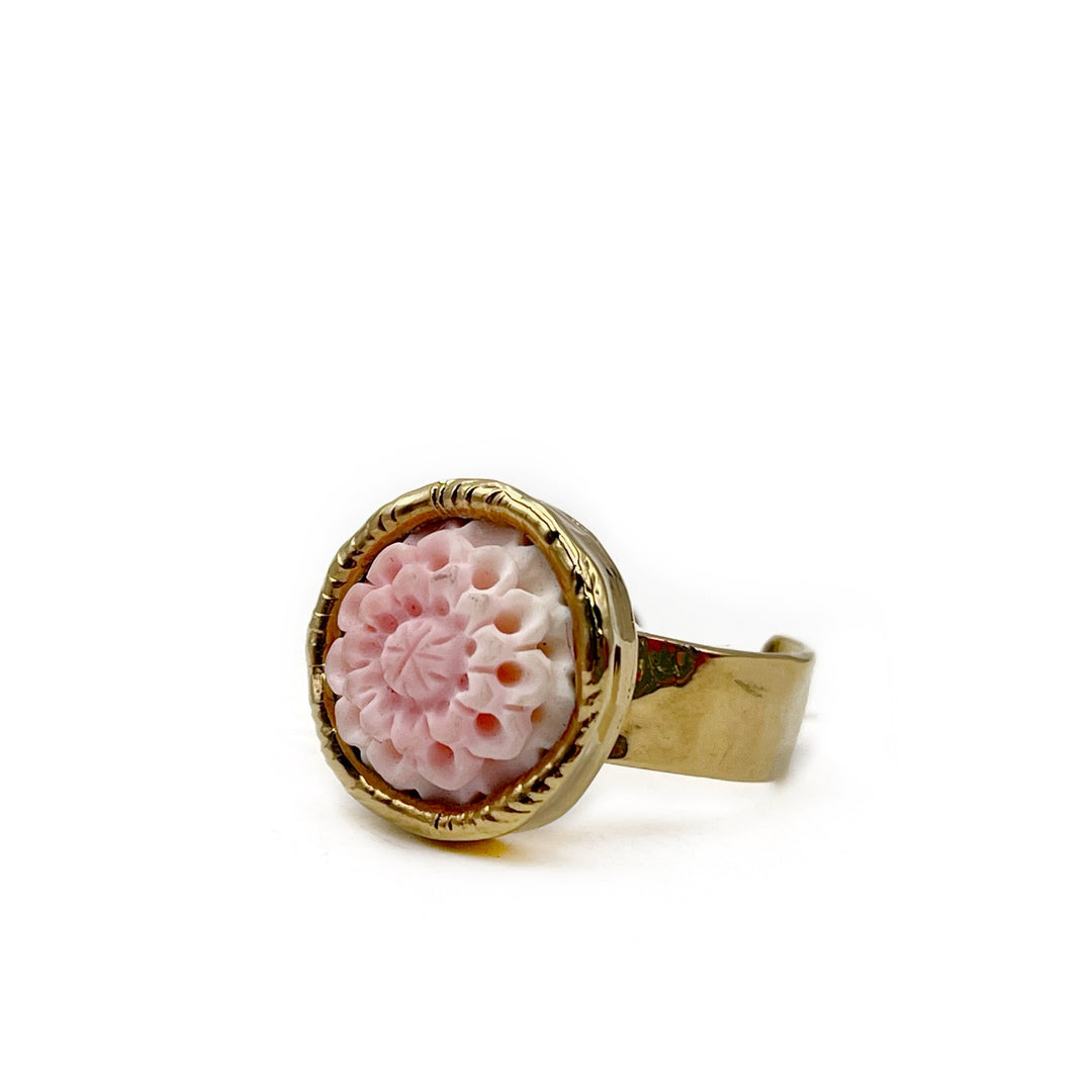 Pink Conch Ring