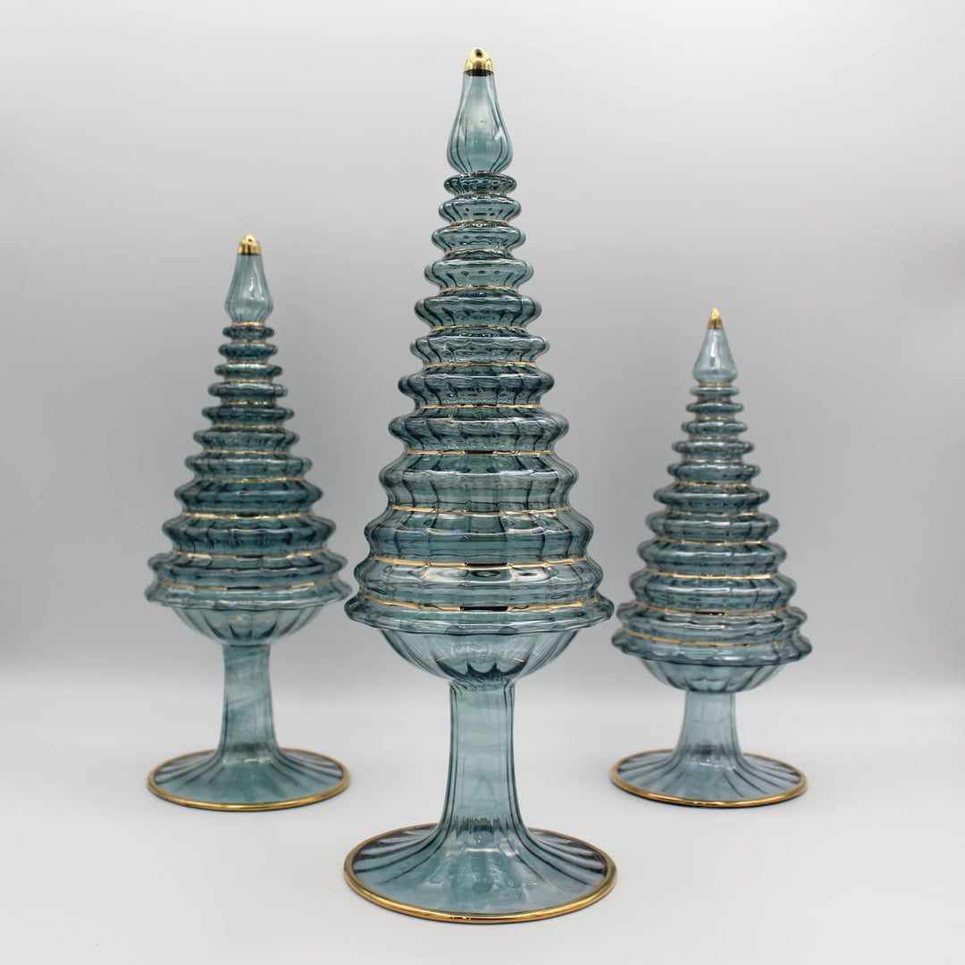 Blown Glass Spruce Tree Decoration