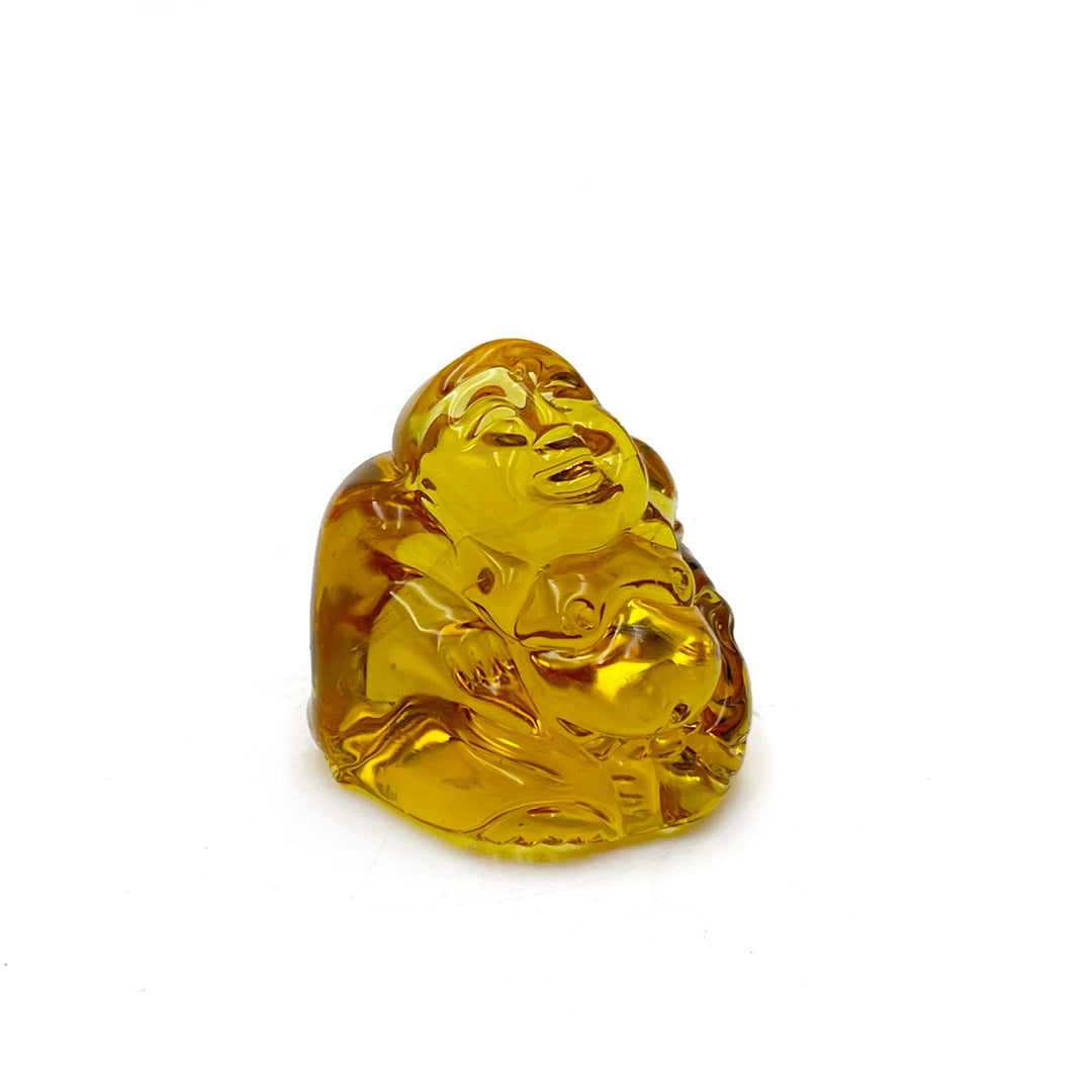 *FINAL SALE* Pocket Crystal Buddha, Assorted Colors