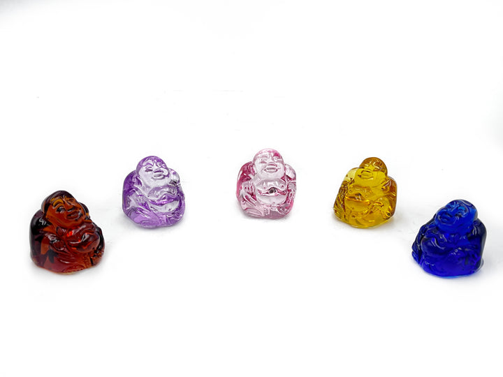 *FINAL SALE* Pocket Crystal Buddha, Assorted Colors