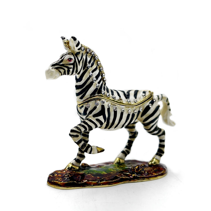 Zebra Trinket Box