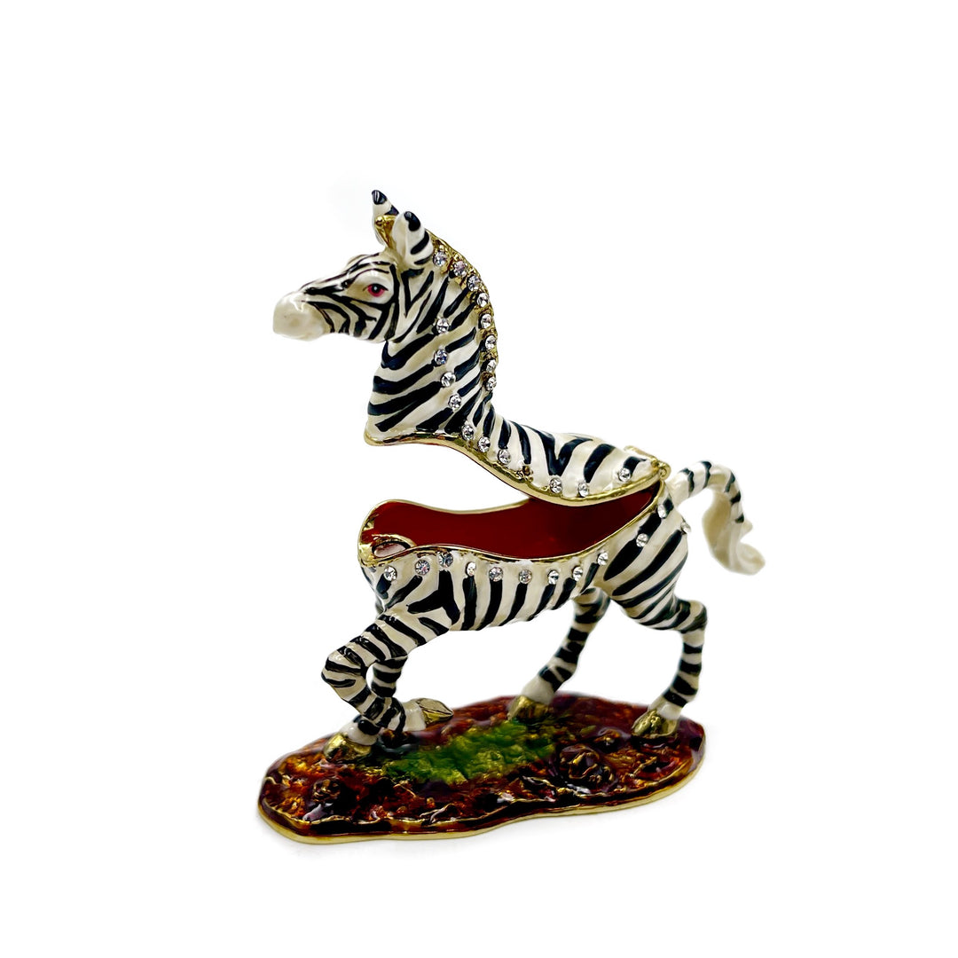 Zebra Trinket Box