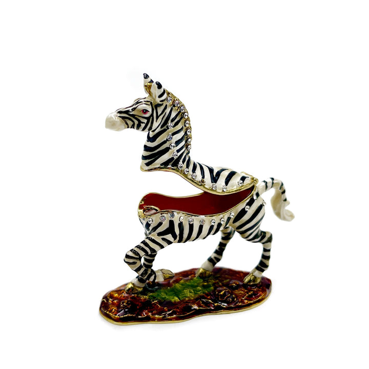 Zebra Trinket Box