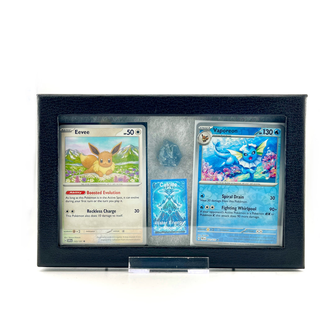 Pokemon Eevee & Vaporeon Calcite Set