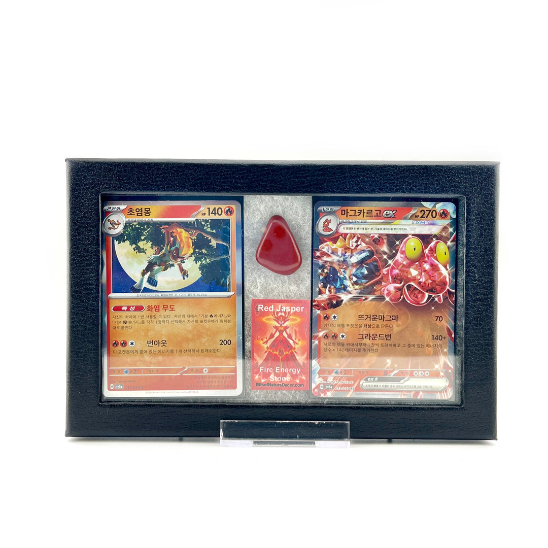 Pokemon Infernape & Magcargo Ex Red Jasper Set- Korean
