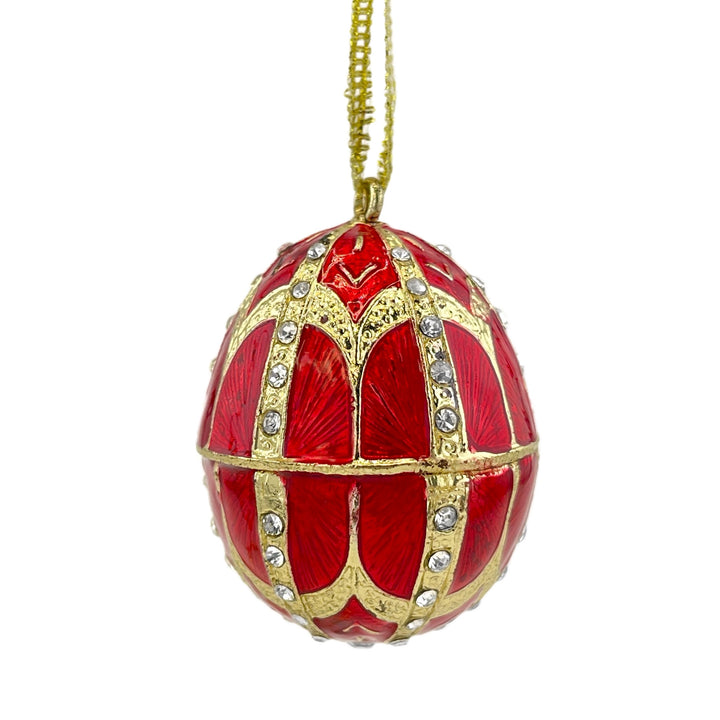 Jeweled Egg Ornament