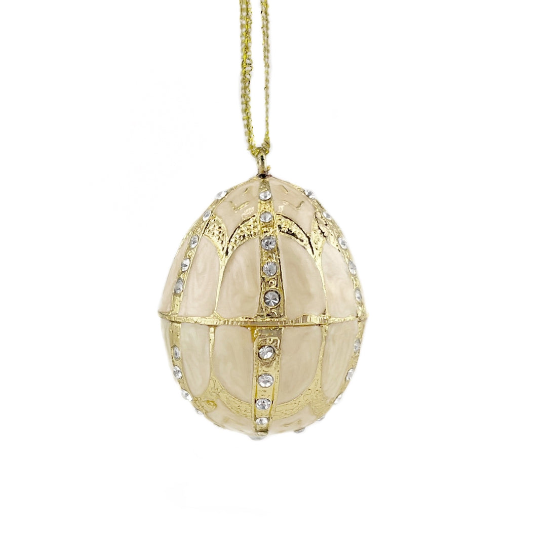Jeweled Egg Ornament