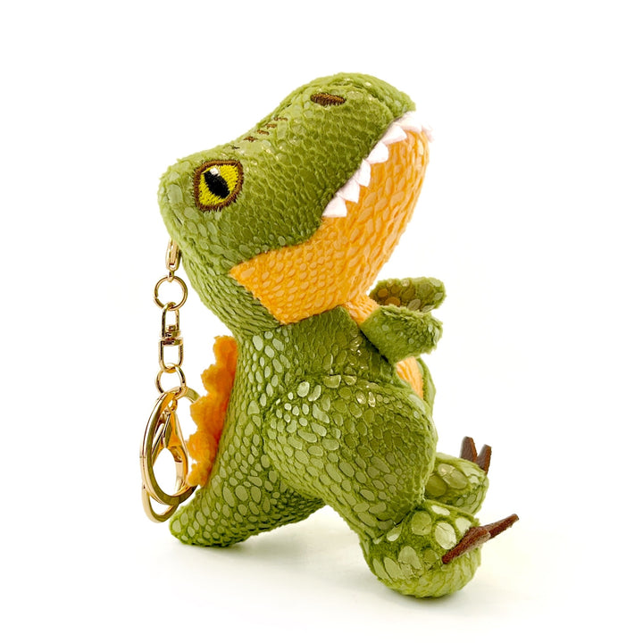 Plush T. rex Keychain