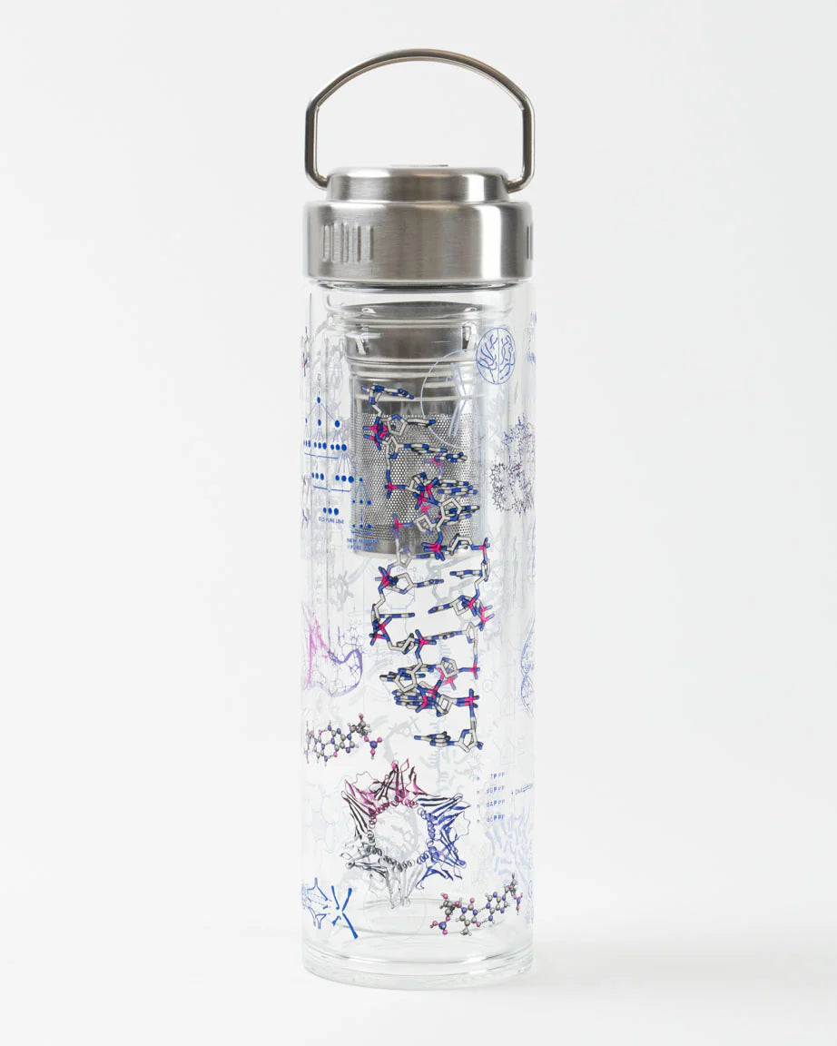 Science Tea Infusers Glass Bottle and Tea Infuser – Houston Museum of Natural Science