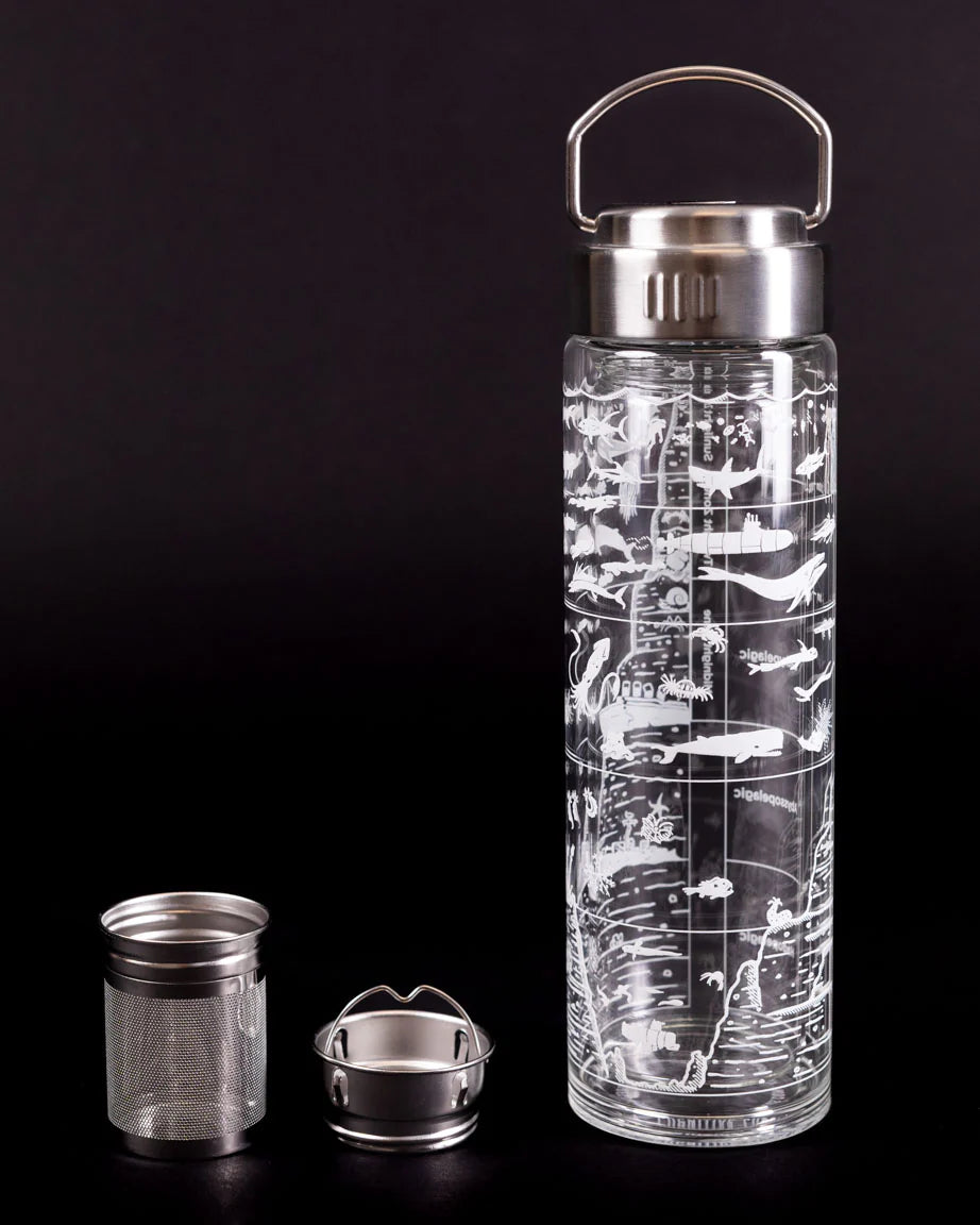 Science Tea Infusers Glass Bottle and Tea Infuser – Houston Museum of Natural Science