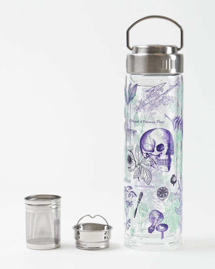 Glass Bottle and Tea Infuser