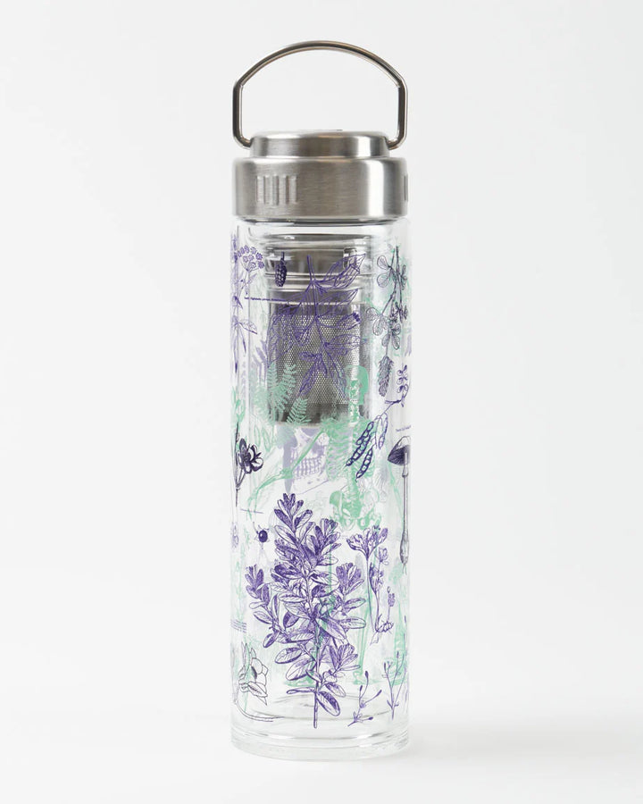 Glass Bottle and Tea Infuser