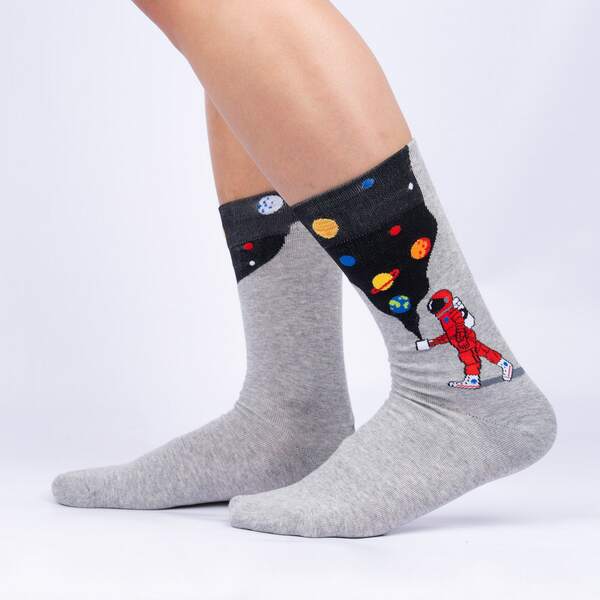 Moon Walk in the Morning Socks