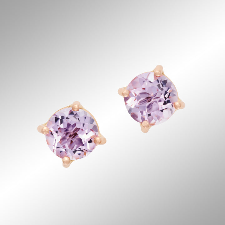 Amethyst Studs