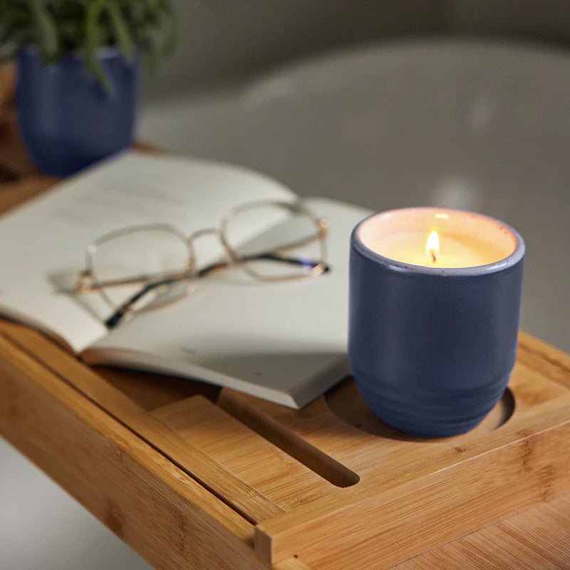 Garden Vibes Seed Planter & Candle: Violet Hour & Lavender Seed Packet