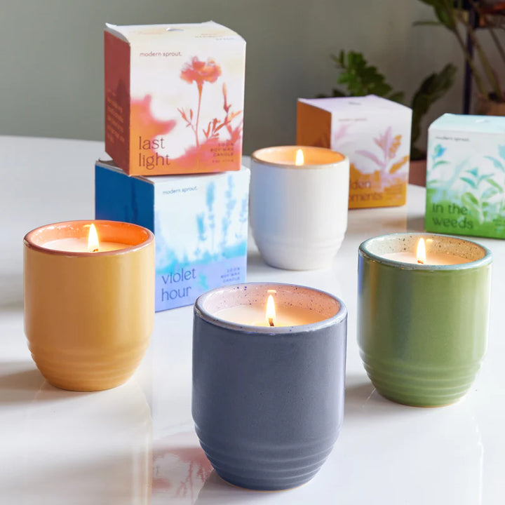 Garden Vibes Seed Planter & Candle: In the Weeds & Mint Seed Packet