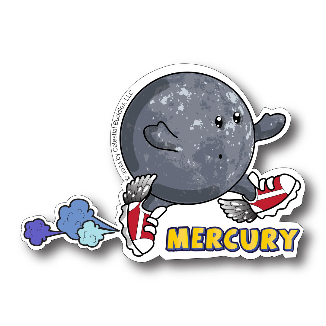Mercury Vinyl Sticker
