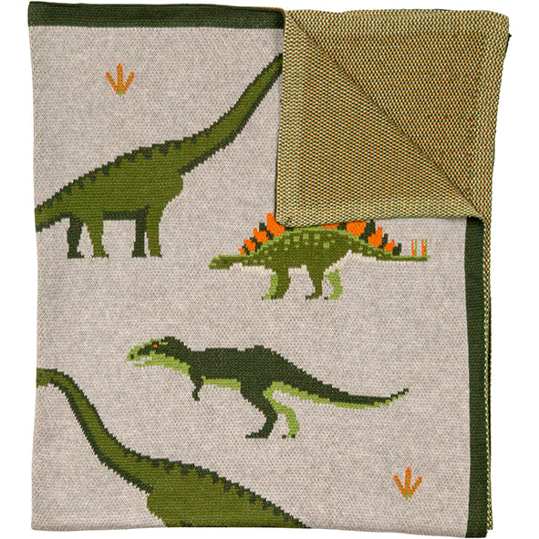 Dinosaur Throw Blanket