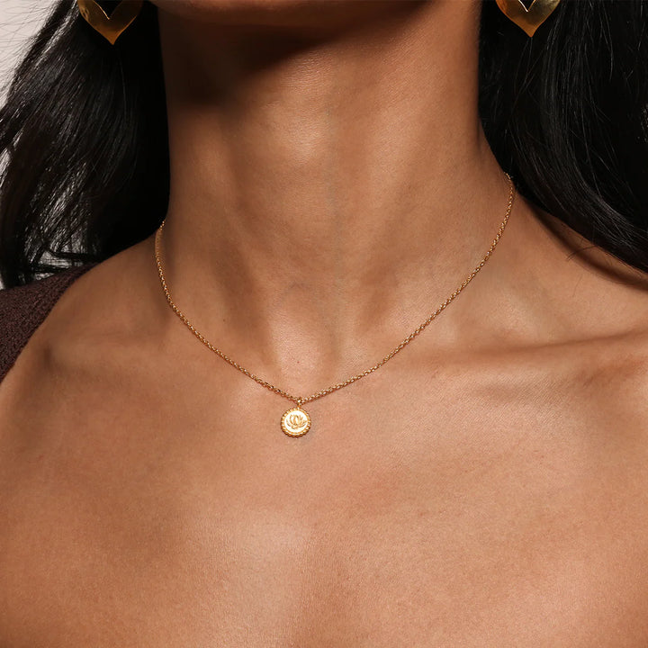 "Emerging Potential" Lotus Necklace