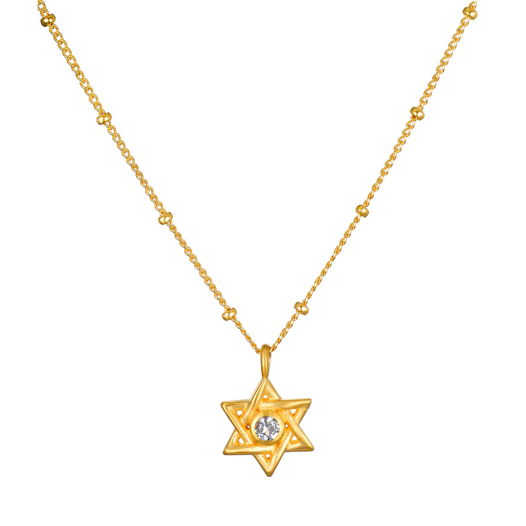 "Guiding Faith" Star of David Necklace