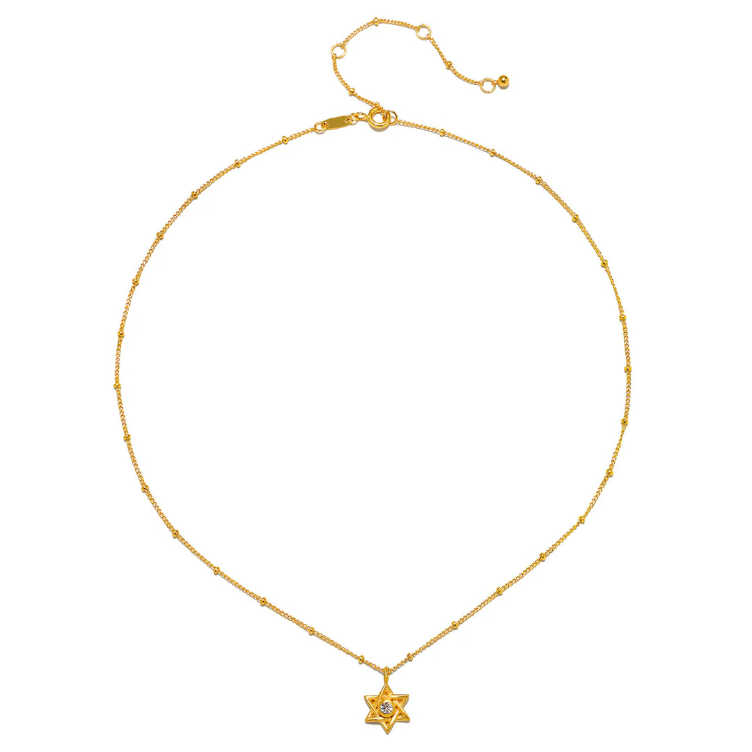 "Guiding Faith" Star of David Necklace