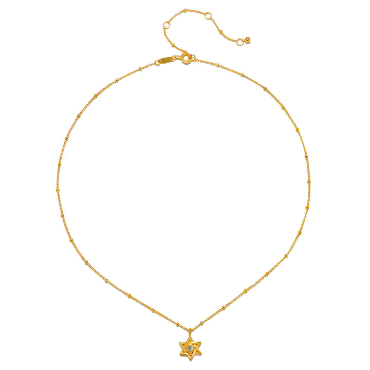 "Guiding Faith" Star of David Necklace