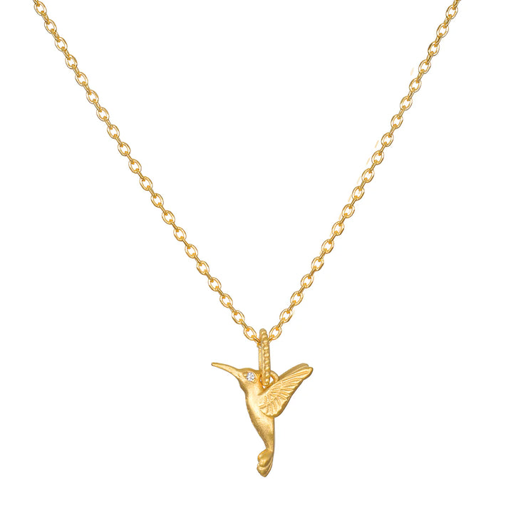 "Loving Devotion" Hummingbird Necklace