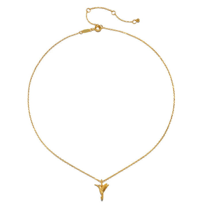 "Loving Devotion" Hummingbird Necklace
