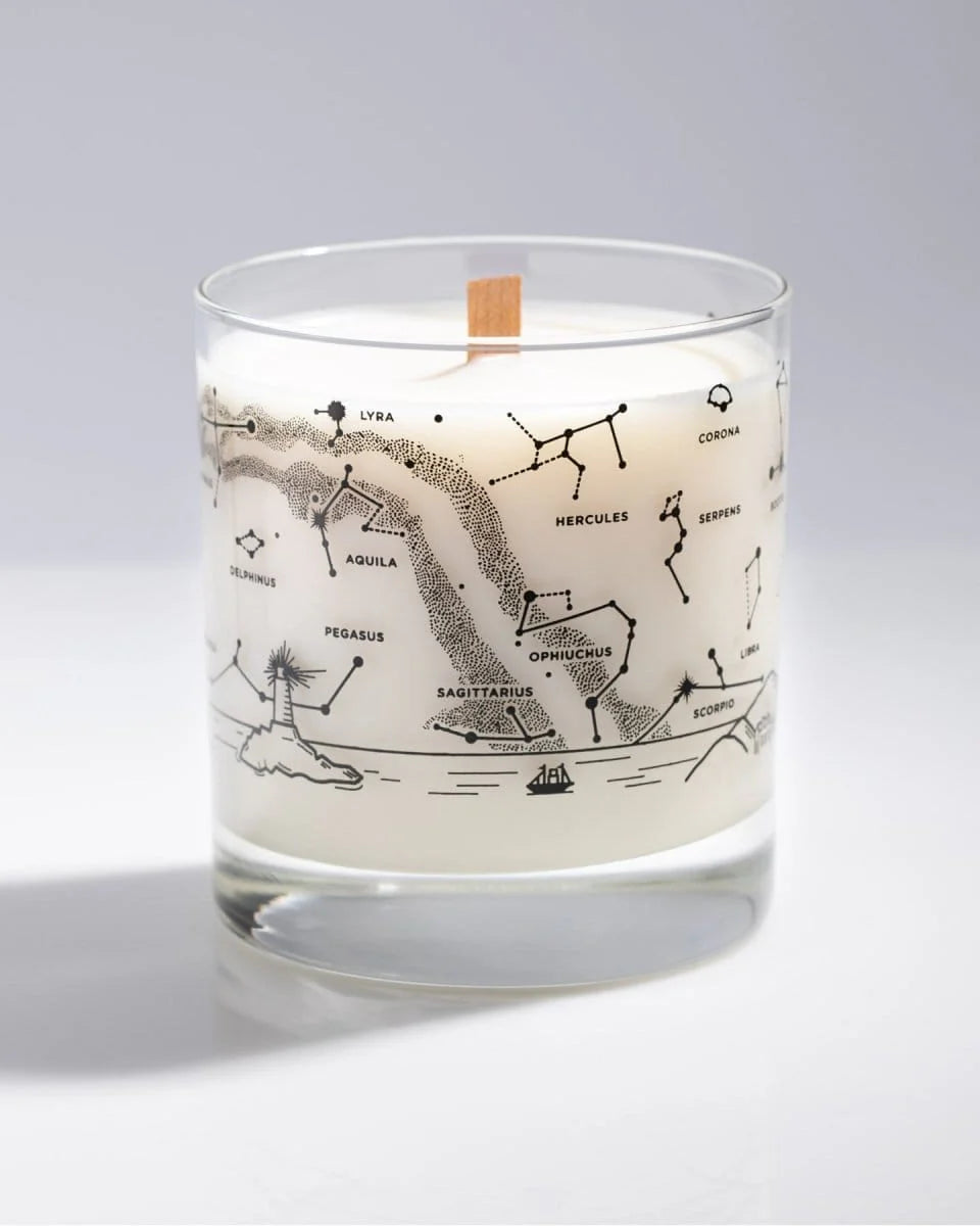 Night Sky Astronomy Cocktail Candle