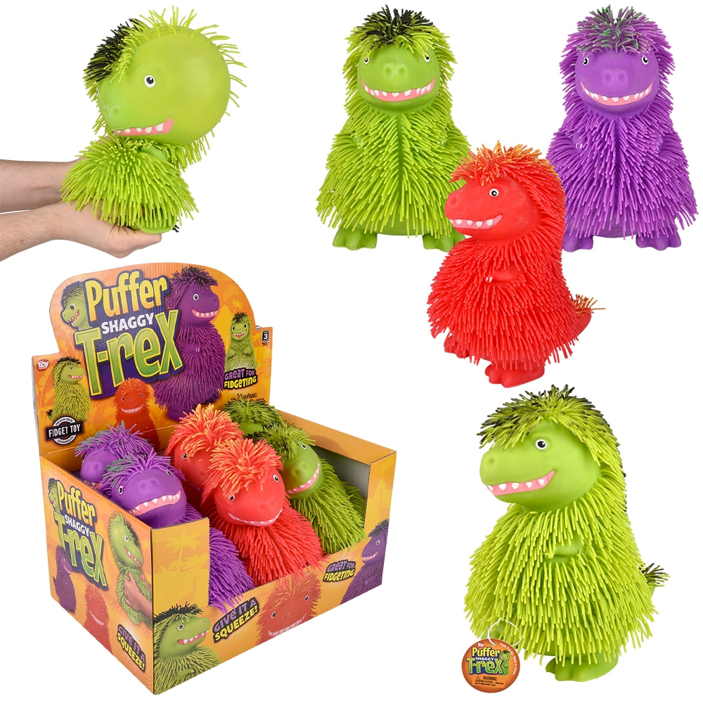 Shaggy Puffer T. rex Toy